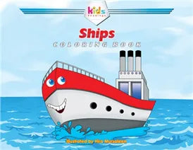 Ships: Coloring Book