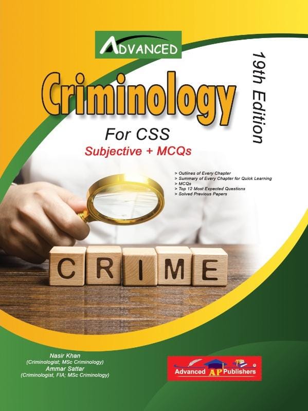 Advanced Criminology 19th Edition