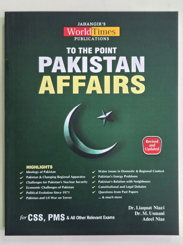 To The Point Pakistan Affairs For CSS PMS