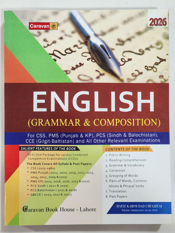 English Grammar & Composition For CSS PMS