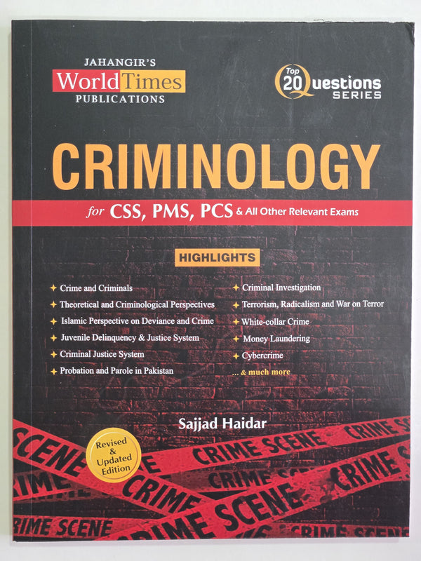 Top 20 Questions Criminology for CSS PMS PCS